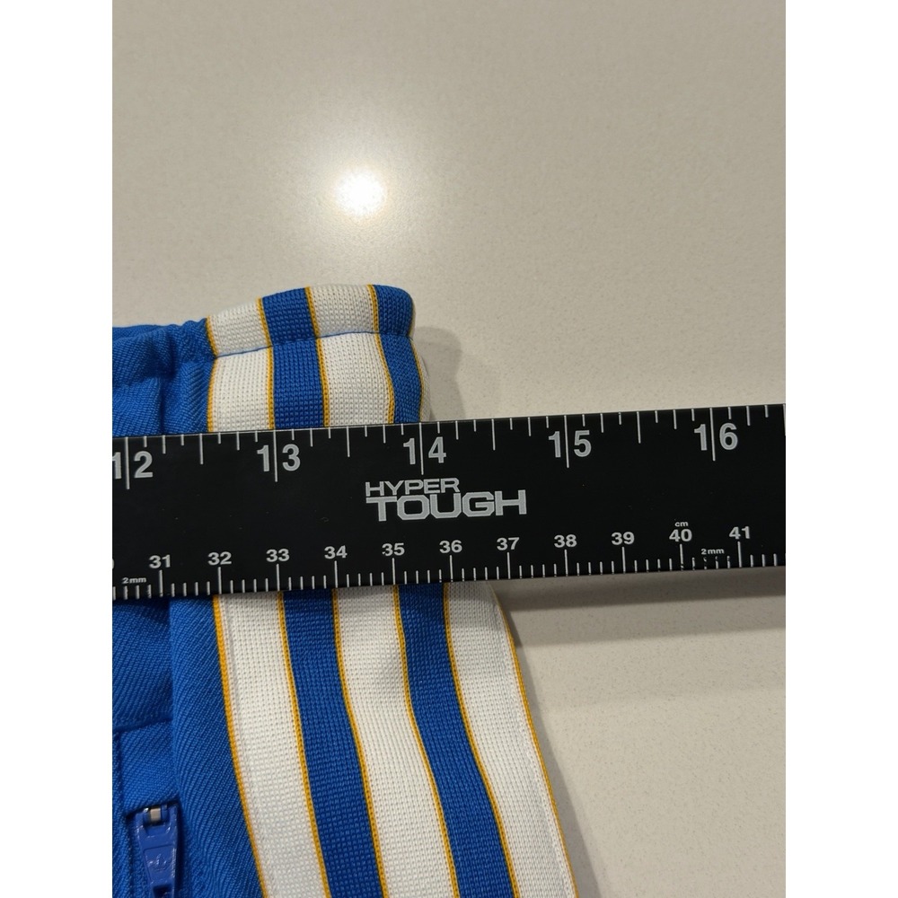 Adidas Real Madrid Terrace Icons Track Pants JN3057 Mens Medium Blue NWT - Picture 5 of 11